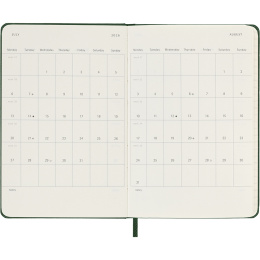Kalenteri 12M Daily 2026 Hardcover Pocket Myrtle Green ryhmässä Paperit ja Lehtiöt / Kalenterit / 12 kk kalenterit @ Pen Store (136092)