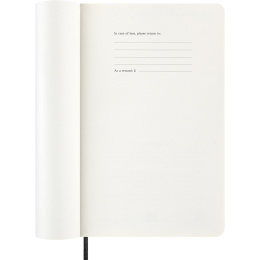 Kalenteri 12M Monthly 2026 Softcover Large Black ryhmässä Paperit ja Lehtiöt / Kalenterit / 12 kk kalenterit @ Pen Store (136097)