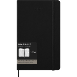 Kalender 12M Weekly Vertical PRO 2026 Hardcover Large Black ryhmässä Paperit ja Lehtiöt / Kalenterit / 12 kk kalenterit @ Pen Store (136100)