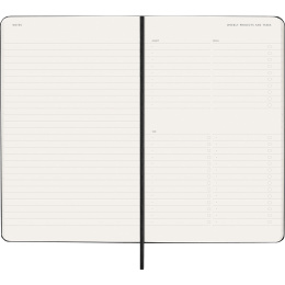 Kalender 12M Weekly Vertical PRO 2026 Hardcover Large Black ryhmässä Paperit ja Lehtiöt / Kalenterit / 12 kk kalenterit @ Pen Store (136100)