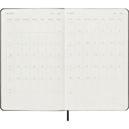 Kalenteri 12M M+ Digital Planner Weekly Note 2026 Large Black ryhmässä Paperit ja Lehtiöt / Kalenterit / 12 kk kalenterit @ Pen Store (136103)