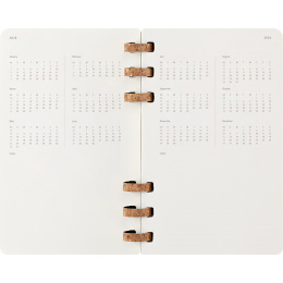 Kalenteri 12M Spiral Planner 2026 Large Black ryhmässä Paperit ja Lehtiöt / Kalenterit / 12 kk kalenterit @ Pen Store (136104)