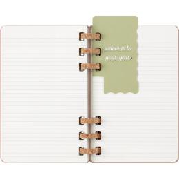 Kalenteri 12M Spiral Planner 2026 Large Almond ryhmässä Paperit ja Lehtiöt / Kalenterit / 12 kk kalenterit @ Pen Store (136105)