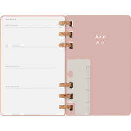 Kalenteri 12M Spiral Planner 2026 Large Almond ryhmässä Paperit ja Lehtiöt / Kalenterit / 12 kk kalenterit @ Pen Store (136105)