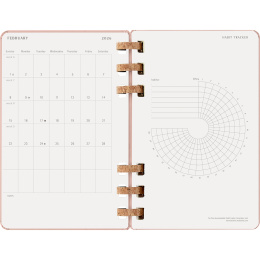 Kalenteri 12M Spiral Planner 2026 Large Almond ryhmässä Paperit ja Lehtiöt / Kalenterit / 12 kk kalenterit @ Pen Store (136105)