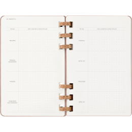 Kalenteri 12M Spiral Planner 2026 Large Almond ryhmässä Paperit ja Lehtiöt / Kalenterit / 12 kk kalenterit @ Pen Store (136105)