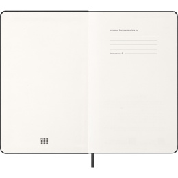 Kalenteri 12M Weekly Horizontal 2026 Hardcover Large Black ryhmässä Paperit ja Lehtiöt / Kalenterit / 12 kk kalenterit @ Pen Store (136106)