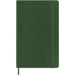 Kalenteri 12M Weekly Notebook 2026 Softcover Large Myrtle Green ryhmässä Paperit ja Lehtiöt / Kalenterit / 12 kk kalenterit @ Pen Store (136113)