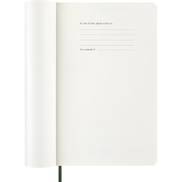 Kalenteri 12M Weekly Notebook 2026 Softcover Large Myrtle Green ryhmässä Paperit ja Lehtiöt / Kalenterit / 12 kk kalenterit @ Pen Store (136113)