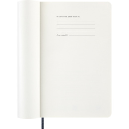Kalenteri 12M Weekly Notebook 2026 Softcover Large Sapphire Blue ryhmässä Paperit ja Lehtiöt / Kalenterit / 12 kk kalenterit @ Pen Store (136114)