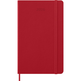 Kalenteri 12M Weekly Notebook 2026 Hardcover Large Red ryhmässä Paperit ja Lehtiöt / Kalenterit / 12 kk kalenterit @ Pen Store (136115)