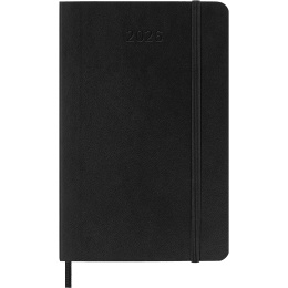 Kalenteri 12M Weekly Notebook 2026 Softcover Pocket Black ryhmässä Paperit ja Lehtiöt / Kalenterit / 12 kk kalenterit @ Pen Store (136119)