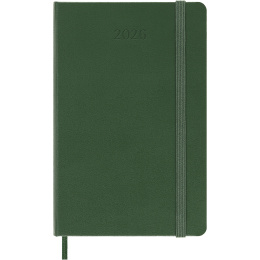 Kalenteri 12M Weekly Notebook 2026 Hardcover Pocket Myrtle Green ryhmässä Paperit ja Lehtiöt / Kalenterit / 12 kk kalenterit @ Pen Store (136120)