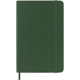 Kalenteri 12M Weekly Notebook 2026 Softcover Pocket Myrtle Green ryhmässä Paperit ja Lehtiöt / Kalenterit / 12 kk kalenterit @ Pen Store (136121)