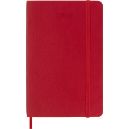 Kalenteri 12M Weekly Notebook 2026 Softcover Pocket Red ryhmässä Paperit ja Lehtiöt / Kalenterit / 12 kk kalenterit @ Pen Store (136124)