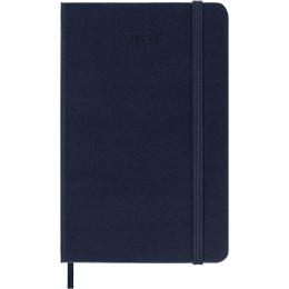 Kalenteri 12M Weekly Notebook 2026 Hardcover Pocket Sapphire Blue ryhmässä Paperit ja Lehtiöt / Kalenterit / 12 kk kalenterit @ Pen Store (136125)