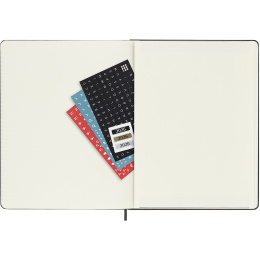 Kalenteri 12M Weekly Notebook 2026 Hardcover XL Black ryhmässä Paperit ja Lehtiöt / Kalenterit / 12 kk kalenterit @ Pen Store (136126)