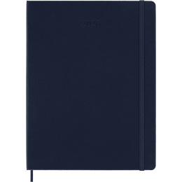 Kalenteri 12M Weekly Notebook 2026 Hardcover XL Sapphire Blue ryhmässä Paperit ja Lehtiöt / Kalenterit / 12 kk kalenterit @ Pen Store (136128)