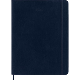 Kalenteri 12M Weekly Notebook 2026 Softcover XL Sapphire Blue ryhmässä Paperit ja Lehtiöt / Kalenterit / 12 kk kalenterit @ Pen Store (136129)
