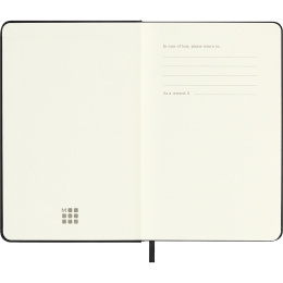 Kalenteri 12M Weekly Vertical 2026 Hardcover Pocket Black ryhmässä Paperit ja Lehtiöt / Kalenterit / 12 kk kalenterit @ Pen Store (136131)