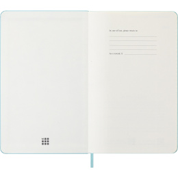 Kalenteri 12M Weekly Notebook 2026 Hardcover Large Aquamarine ryhmässä Paperit ja Lehtiöt / Kalenterit / 12 kk kalenterit @ Pen Store (136132)
