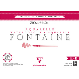 Fontaine Akvarellilehtiö CP 26x36 cm 300g ryhmässä Paperit ja Lehtiöt / Taiteilijalehtiöt / Akvarellipaperit @ Pen Store (136142)