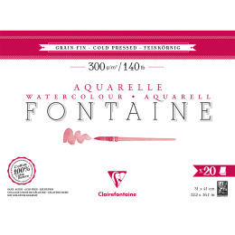 Fontaine Akvarellilehtiö CP 31x41 cm 300g ryhmässä Paperit ja Lehtiöt / Taiteilijalehtiöt / Akvarellipaperit @ Pen Store (136143)
