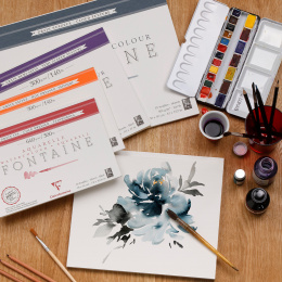 Fontaine Akvarellilehtiö HP 36x51 cm 300g ryhmässä Paperit ja Lehtiöt / Taiteilijalehtiöt / Akvarellipaperit @ Pen Store (136150)