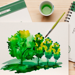 Fontaine Akvarellilehtiö Rough 31x41 cm 300g ryhmässä Paperit ja Lehtiöt / Taiteilijalehtiöt / Akvarellipaperit @ Pen Store (136155)