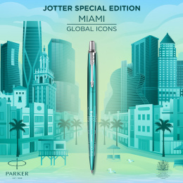 Jotter Global Icons Miami Kuulakärkikynä ryhmässä Kynät / Fine Writing / Kuulakärkikynät @ Pen Store (136173) Jotter Global Icons Miami Kuulakärkikynä ryhmässä Kynät / Fine Writing / Kuulakärkikynät @ Pen Store (136173)