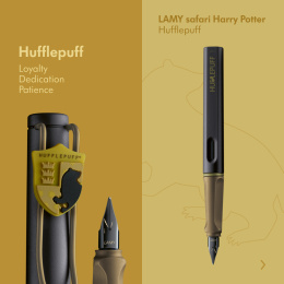 Safari Täytekynä Hufflepuff ryhmässä Kynät / Fine Writing / Täytekynät @ Pen Store (136189_r)