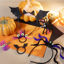 Tee se itse -sarja Halloween Hiuskoristeet ryhmässä Askartelu ja Harrastus / Lomat ja vuodenajat / Halloween @ Pen Store (136212)