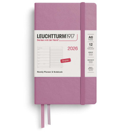 Kalenteri Weekly Planner & Notebook 2026 A6 Dusty Rose ryhmässä Paperit ja Lehtiöt / Kalenterit / 12 kk kalenterit @ Pen Store (136231) Kalenteri Weekly Planner & Notebook 2026 A6 Dusty Rose ryhmässä Paperit ja Lehtiöt / Kalenterit / 12 kk kalenterit @ Pen Store (136231)