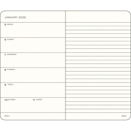 Kalenteri Weekly Planner & Notebook 2026 A6 Port Red ryhmässä Paperit ja Lehtiöt / Kalenterit / 12 kk kalenterit @ Pen Store (136232) Kalenteri Weekly Planner & Notebook 2026 A6 Port Red ryhmässä Paperit ja Lehtiöt / Kalenterit / 12 kk kalenterit @ Pen Store (136232)