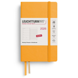 Kalenteri Weekly Planner & Notebook 2026 A6 Rising Sun ryhmässä Paperit ja Lehtiöt / Kalenterit / 12 kk kalenterit @ Pen Store (136233) Kalenteri Weekly Planner & Notebook 2026 A6 Rising Sun ryhmässä Paperit ja Lehtiöt / Kalenterit / 12 kk kalenterit @ Pen Store (136233)