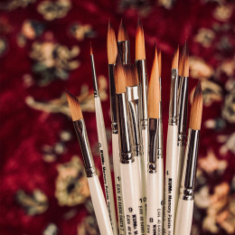 Sivellin Memory Point Pyöreä Koko 000 ryhmässä Taiteilijatarvikkeet / Siveltimet / Keinokuitusivellin @ Pen Store (136276)