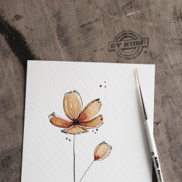 Sivellin Memory Point Liner Koko 0 ryhmässä Taiteilijatarvikkeet / Siveltimet / Keinokuitusivellin @ Pen Store (136277)