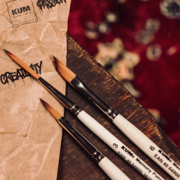 Sivellin Memory Point Rigger Koko 3 ryhmässä Taiteilijatarvikkeet / Siveltimet / Keinokuitusivellin @ Pen Store (136279)