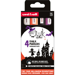 Chalk Marker PWE-5M Halloween 4-setti ryhmässä Kynät / Toimisto ja merkkaus / Merkkauskynät @ Pen Store (136283)