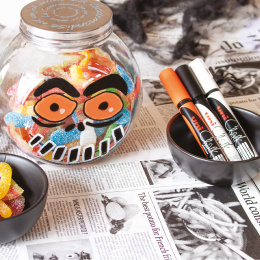 Chalk Marker PWE-5M Halloween 4-setti ryhmässä Kynät / Toimisto ja merkkaus / Merkkauskynät @ Pen Store (136283)