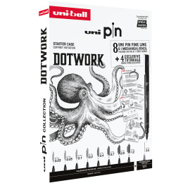 Pin Fine Line Dotwork Set ryhmässä Kynät / Kirjoittaminen / Finelinerit @ Pen Store (136284)
