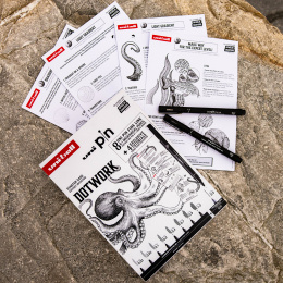 Pin Fine Line Dotwork Set ryhmässä Kynät / Kirjoittaminen / Finelinerit @ Pen Store (136284)