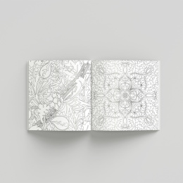 William Morris Coloring Book ryhmässä Askartelu ja Harrastus / Kirjat / Aikuisten värityskirjat @ Pen Store (136286)