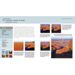 Learn to Paint in Acrylics with 50 Small Paintings ryhmässä Askartelu ja Harrastus / Kirjat / Ohjekirjat @ Pen Store (136299)