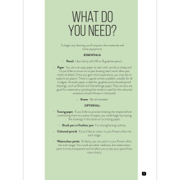 Draw 100: Flowers ryhmässä Askartelu ja Harrastus / Kirjat / Inspiraatiokirjat @ Pen Store (136315)