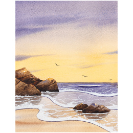 The Easy Guide to Painting Water in Watercolour ryhmässä Askartelu ja Harrastus / Kirjat / Ohjekirjat @ Pen Store (136317)