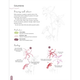 Paint 50: Watercolour Flowers ryhmässä Askartelu ja Harrastus / Kirjat / Ohjekirjat @ Pen Store (136318)