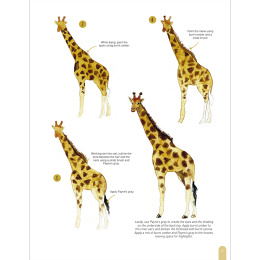 Paint 50: Watercolour Animals ryhmässä Askartelu ja Harrastus / Kirjat / Ohjekirjat @ Pen Store (136319)