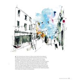 Line & Wash in the Urban Landscape ryhmässä Askartelu ja Harrastus / Kirjat / Inspiraatiokirjat @ Pen Store (136325)