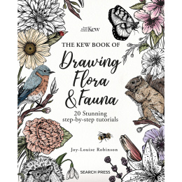 The Kew Book of Drawing Flora and Fauna ryhmässä Askartelu ja Harrastus / Kirjat / Ohjekirjat @ Pen Store (136328)